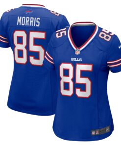Quintin Morris Buffalo Bills  Women_s Game Player Jersey  Royal