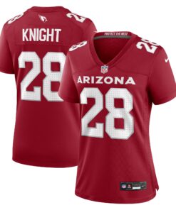 Qwuantrezz Knight Arizona Cardinals  Women_s  Game Jersey   Cardinal 1
