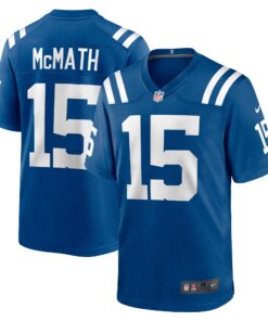 Racey McMath Indianapolis Colts  Team Game Jersey   Royal
