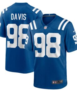 Raekwon Davis Indianapolis Colts  Game Jersey   Royal