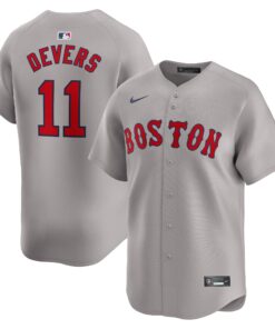 Rafael Devers Boston Red SoxAway Limited Player Jersey  Gray