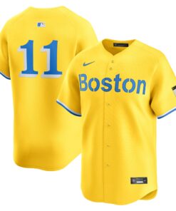 Rafael Devers Boston Red SoxCity Connect Limited Player Jersey  Gold
