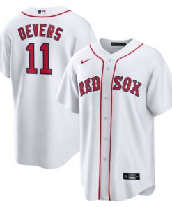 Rafael Devers Boston Red SoxHome Replica Jersey  White