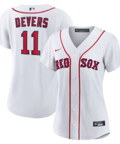 Rafael Devers Boston Red SoxWomen_s Home Replica Player Jersey  White