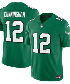 Randall Cunningham Philadelphia Eagles  Alternate Vapor F.U.S.E. Limited Jersey  Kelly Green