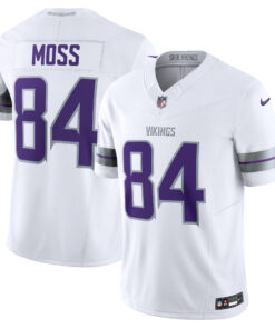 Randy Moss Minnesota Vikings  Alternate Vapor F.U.S.E. Retired Player Limited Jersey  White