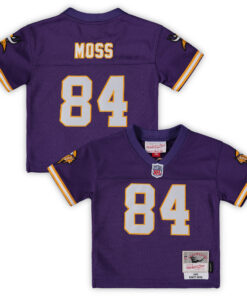 Randy Moss Minnesota Vikings Mitchell amp Ness Infant 1998 Retired Legacy Jersey  Purple