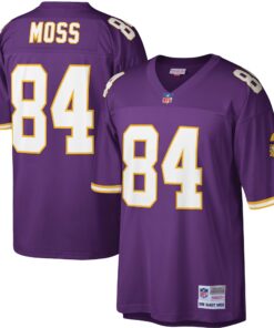 Randy Moss Minnesota Vikings Mitchell amp Ness Legacy Replica Jersey  Purple