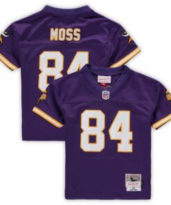 Randy Moss Minnesota Vikings Mitchell amp Ness Male Preschool 1998 Retired Legacy Jersey  Purple