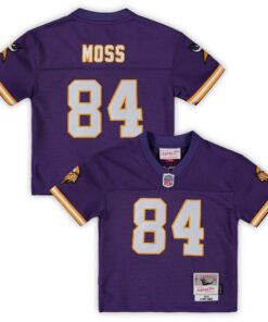 Randy Moss Minnesota Vikings Mitchell amp Ness Toddler 1998 Retired Legacy Jersey  Purple