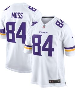 Randy Moss Minnesota Vikings  Retired Player Game Jersey  White