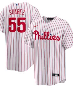 Ranger SuÃ¡rez Philadelphia PhilliesHome  Replica Player Jersey  White