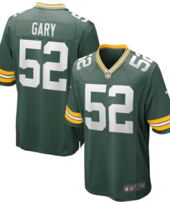 Rashan Gary Green Bay Packers  Game Jersey  Green