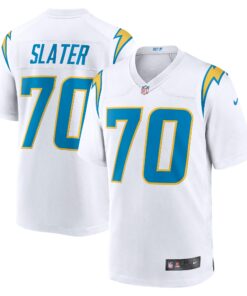 Rashawn Slater Los Angeles Chargers  Game Jersey  White