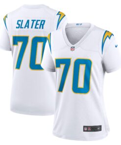 Rashawn Slater Los Angeles Chargers  Women_s Game Jersey  White