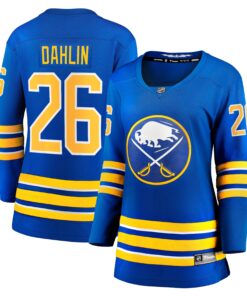 Rasmus Dahlin Buffalo Sabres Fanatics Women_s Home Breakaway Jersey  Royal