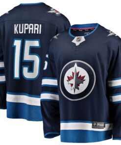 Rasmus Kupari Winnipeg Jets Fanatics Home Premier Breakaway Player Jersey  Navy