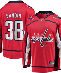 Rasmus Sandin Washington Capitals Fanatics Home Breakaway Jersey  Red
