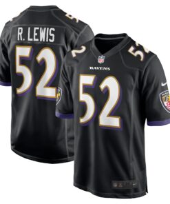 Ray Lewis Baltimore Ravens  Retired Player Jersey  Black