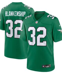 Reed Blankenship Philadelphia Eagles  Alternate Game Jersey   Kelly Green