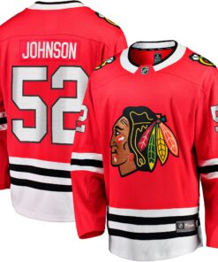 Reese Johnson Chicago Blackhawks Fanatics Home Breakaway Player Jersey  Red