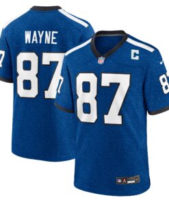 Reggie Wayne Indianapolis Colts  Indiana Nights Alternate Game Jersey  Royal