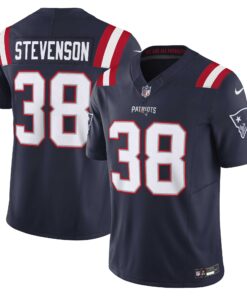 Rhamondre Stevenson New England Patriots  Vapor F.U.S.E. Limited Jersey  Navy