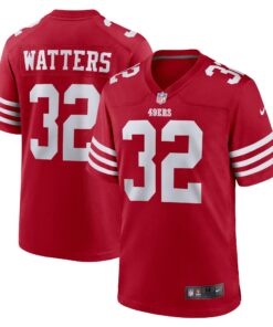 Ricky Watters San Francisco 49ers  Retired Player Game Jersey  Scarlet 1