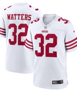 Ricky Watters San Francisco 49ers  Retired Player Game Jersey  White