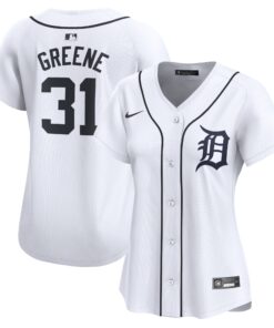 Riley Greene Detroit TigersWomen_s Home Limited Player Jersey  White