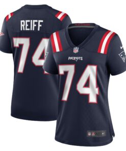 Riley Reiff New England Patriots  Women_s Game Jersey  Navy