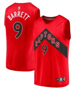 RJ Barrett Toronto Raptors Fanatics Fast Break Player Jersey - Icon Edition - Red