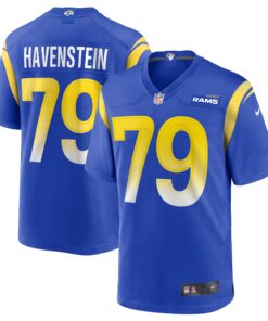 Rob Havenstein Los Angeles Rams  Game Jersey  Royal