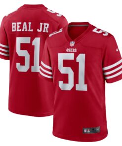 Robert Beal Jr San Francisco 49ers   Game Jersey   Scarlet
