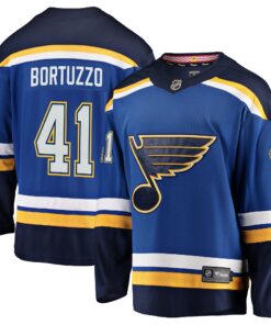 Robert Bortuzzo St. Louis Blues Fanatics Breakaway Player Jersey  Blue