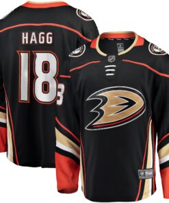 Robert Hagg Anaheim Ducks Fanatics Home Breakaway Jersey  Black