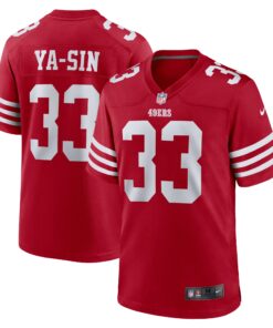 Rock YaSin San Francisco 49ers  Team Game Jersey   Scarlet