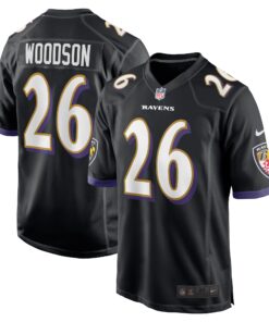 Rod Woodson Baltimore Ravens  Retired Player Jersey  Black
