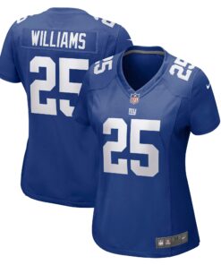 Rodarius Williams New York Giants  Women_s Game Player Jersey  Royal