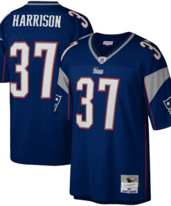 Rodney Harrison New England Patriots Mitchell amp Ness Legacy Replica Jersey  Navy