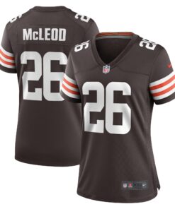 Rodney McLeod Cleveland Browns  Women_s Team Game Jersey   Brown