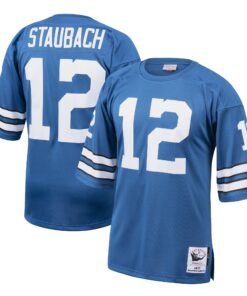 Roger Staubach Dallas Cowboys 1971 Mitchell amp Ness Authentic Throwback Retired Player Jersey  Royal