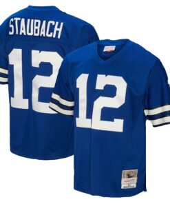 Roger Staubach Dallas Cowboys Mitchell amp Ness Big amp Tall 1971 Legacy Retired Player Jersey  Navy