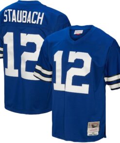 Roger Staubach Dallas Cowboys Mitchell amp Ness Legacy Replica Jersey  Royal