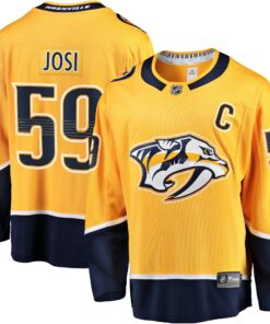 Roman Josi Nashville Predators Fanatics Home Breakaway Jersey  Gold