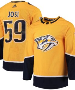 Roman Josi Nashville Predators Home Primegreen Authentic Player Jersey  Gold