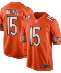 Rome Odunze Chicago Bears  Alternate Game Jersey   Orange