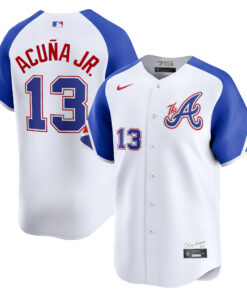 Ronald AcuÃ±a Jr. Atlanta BravesCity Connect Limited Player Jersey  White