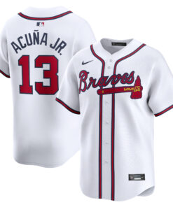 Ronald AcuÃ±a Jr. Atlanta BravesHome Limited Player Jersey  White