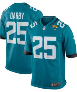 Ronald Darby Jacksonville Jaguars  Team Game Jersey   Teal